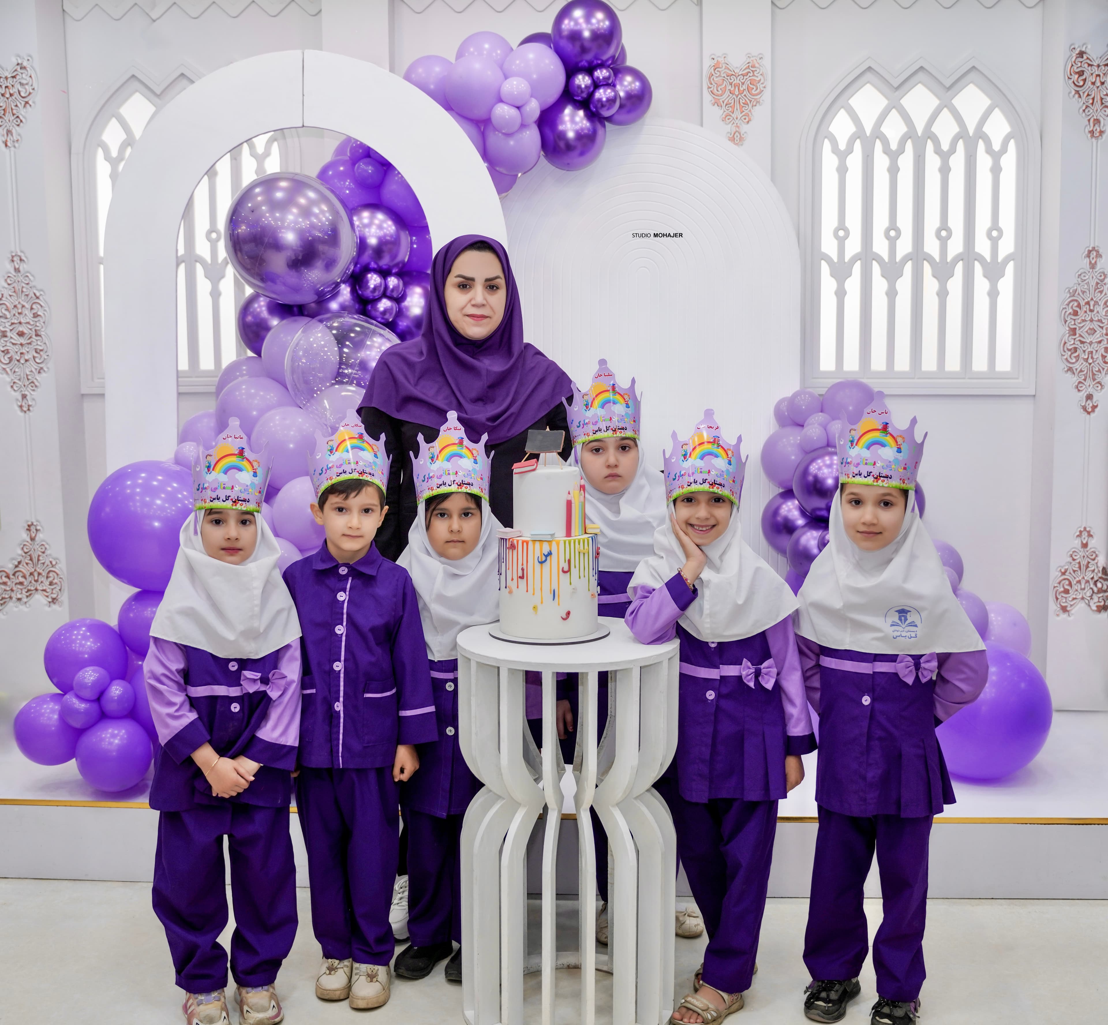 جشن پایان سال تحصیلی ۱۴۰۳_۱۴۰۴ گل یاس💜